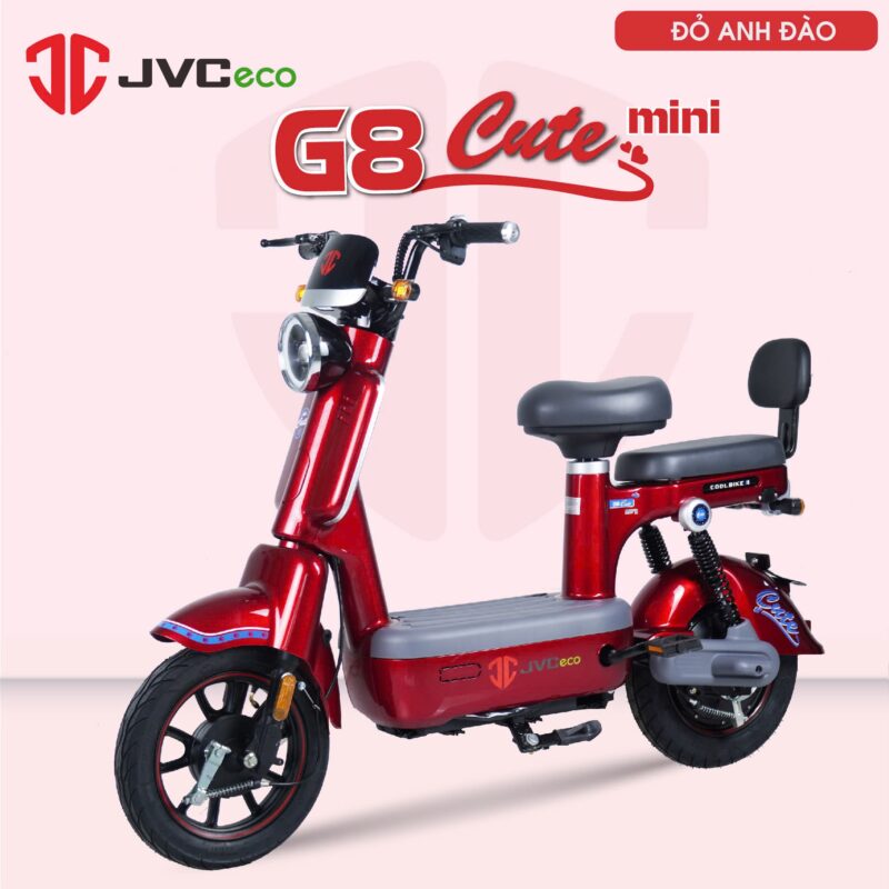 XE ĐẠP ĐIỆN JVC G8 CUTE MINI - Image 6