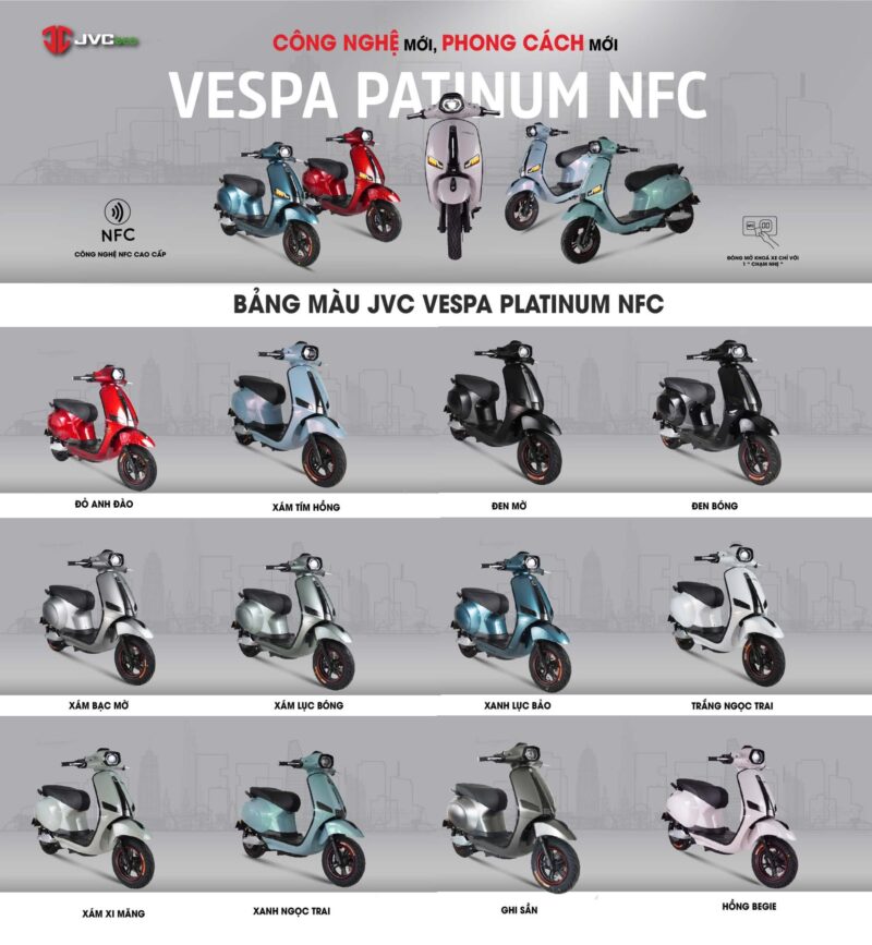 Xe máy điện VP Platium SS NFC