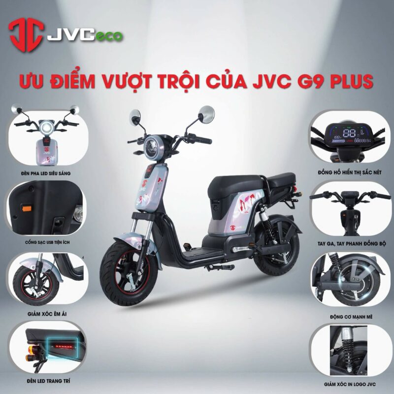 XE ĐẠP ĐIỆN JVC G9S NFC