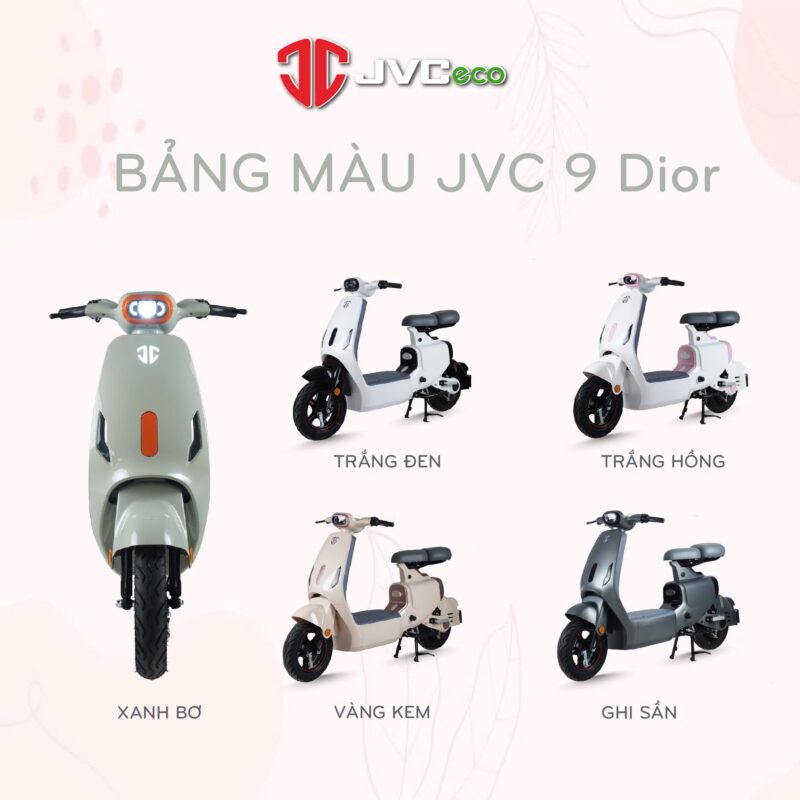 XE ĐẠP ĐIỆN JVC G9 DIOR