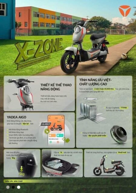 XE MÁY ĐIỆN YADEA X-ZONE
