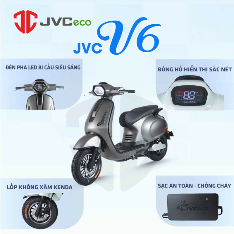 XE MÁY ĐIỆN JVC V6 - Image 10